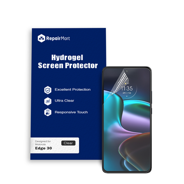 Motorola Edge 30/5G Compatible Premium Hydrogel Screen Protector With Full Coverage Ultra HD